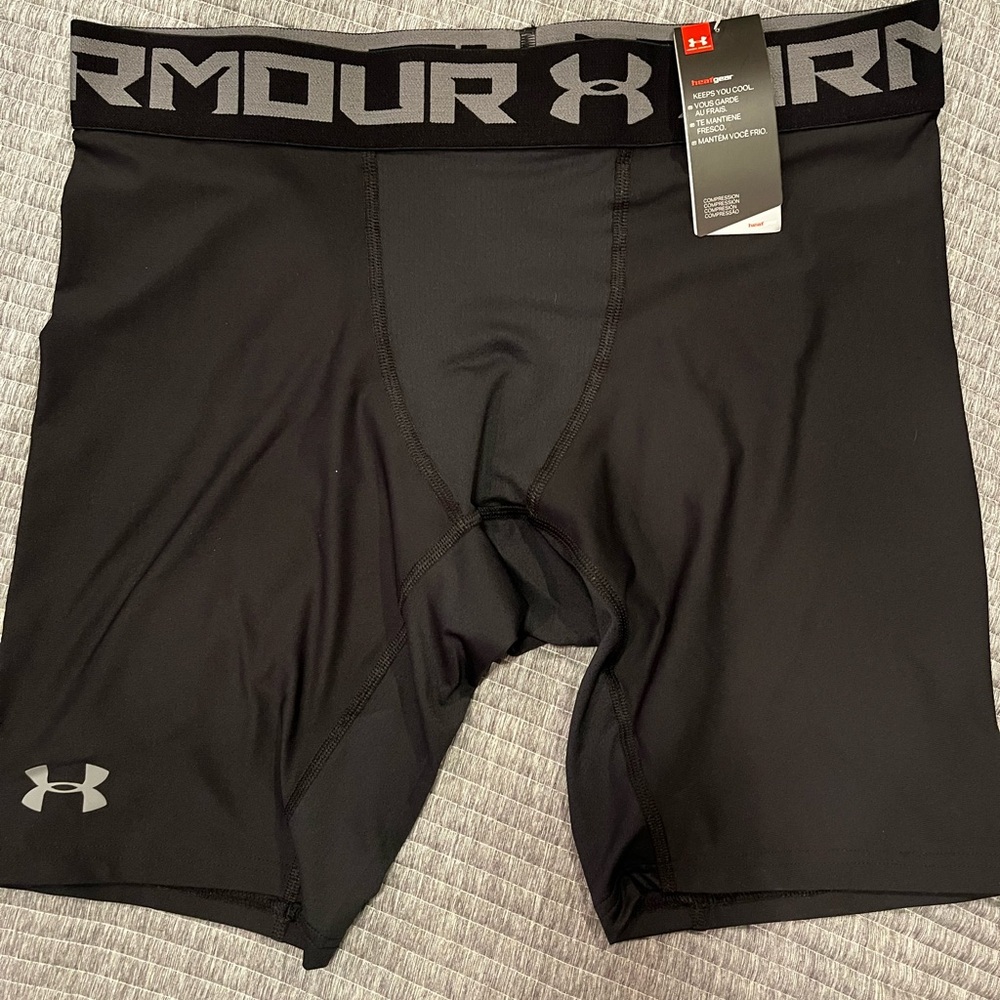 Under Armour Heat Gear Compression Shorts. Mens 3xl and 2xl NWT
